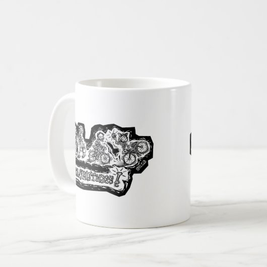 Mug Velorution--Bicyclette Proucts d'évolution (Devant gauche)