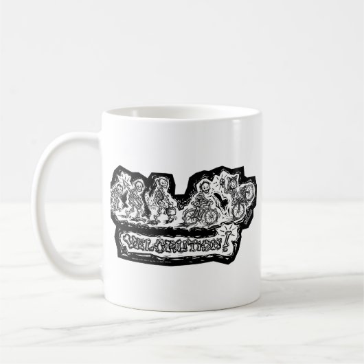 Mug Velorution--Bicyclette Proucts d'évolution (Gauche)