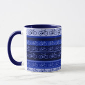 Mug vélos à rayures (Gauche)