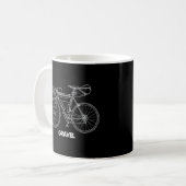 Mug Vélos à vélos à gravier (Devant gauche)