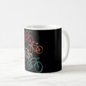 Mug Vélos colorés (Devant droit)