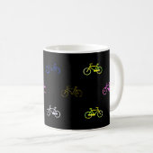 Mug Vélos colorés (Devant droit)