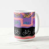 Mug Vélos Répéter (Devant droit)