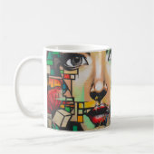 Mug Vélos sur le mur de Graffiti (Gauche)