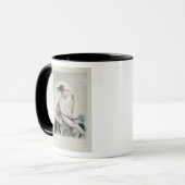 Mug Vendemiaire, premier mois de calendrier (Devant gauche)