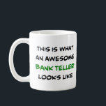Mug vendeur de banque, génial<br><div class="desc">vendeur de banque génial</div>