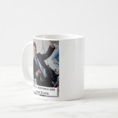 Mug Vendeur de voiture drôle (Devant gauche)