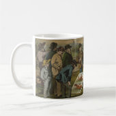 Mug Vendeur En Champ Avec Fermier Vendre Machine Agric (Gauche)