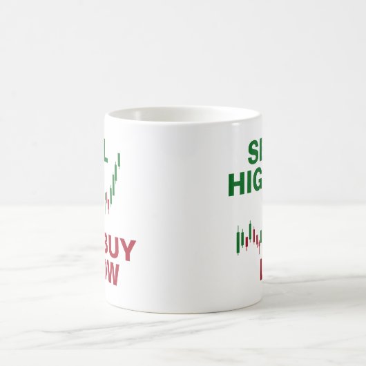 Mug Vendre haut / Acheter bas Stock Trader (Centre)