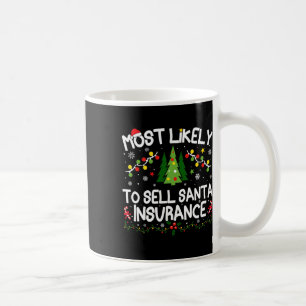Mug Vendre Père Noël Assurances Noël Matc
