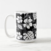 MUG VENDREDI ALOHA (NOIR & GRIS) (Gauche)