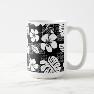 MUG VENDREDI ALOHA (NOIR & GRIS)