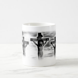 Mug Vendredi saint, la scène de crucifixion du Christ 