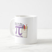 Mug Venez au côté nerd nous avons pi ! (Devant gauche)