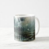 Mug Venez Comme Vous Êtes Affiche d'Art Reflet Brumeux (Devant droit)