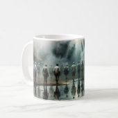 Mug Venez Comme Vous Êtes Affiche d'Art Reflet Brumeux (Devant gauche)
