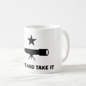 Mug "Venez le prendre" pour des scientifiques (Devant droit)