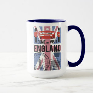 Mug Venez visiter l'Angleterre