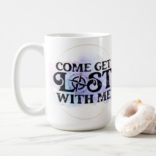 Mug Venez vous perdre avec moi (Avec donut)
