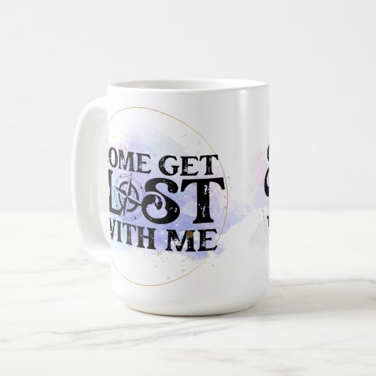 Mug Venez vous perdre avec moi (Devant gauche)