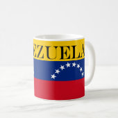 Mug Venezuela : drapeau patriotique vénézuélien (Devant droit)