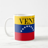 Mug Venezuela : drapeau patriotique vénézuélien (Gauche)