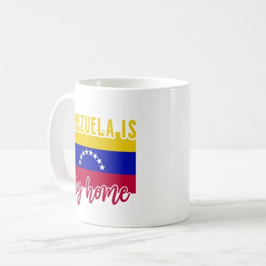 Mug Vénézuela Flag Pride (Devant gauche)
