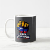 Mug Venezuela Flag Venezuela Libre 2026  (Gauche)