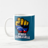 Mug Venezuela Flag Venezuela Libre 2026  (Gauche)