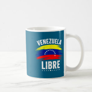 Mug Venezuela Libre 2026 Drapeau du cœur du Venezuela