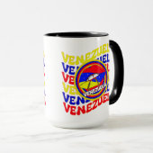 Mug Vénézuélienne Drapeau vénézuélienne Fierté lèvres (Devant droit)