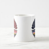 Mug Vénézuélienne France Arbre Drapeau (Centre)