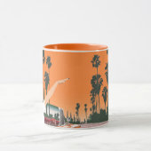 Mug "Venice Beach - Collection Cali Vibes". Il représe (Centre)