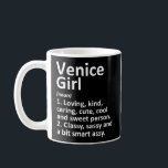 Mug Venice Girl Floride Funny Ville Accueil Racines Ca<br><div class="desc">Montrez votre patrimoine avec ce design de Venice Girl FL Florida. Parfait pour tous ceux qui sont fiers de leurs racines dans cette ville drôle. Grand cadeau pour les Floridiens malades.</div>