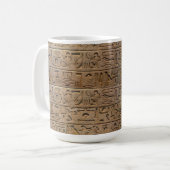 Mug Venin d'Egyptian Hiéroglyphe (Devant gauche)