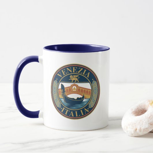 Mug Venise Italie (Avec donut)