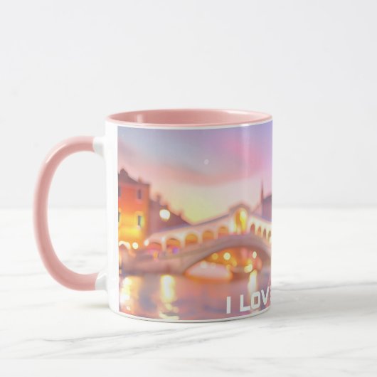 MUG VENISE - J'AIME VENISE - (Gauche)