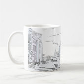 Mug Venise. Ville sur l'eau (Gauche)