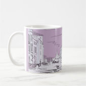 Mug Venise. Ville sur l'eau (Gauche)