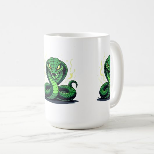 Mug Venomous Snake – Danger and Precision (Devant droit)