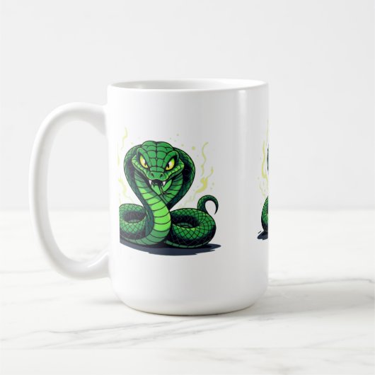Mug Venomous Snake – Danger and Precision (Gauche)