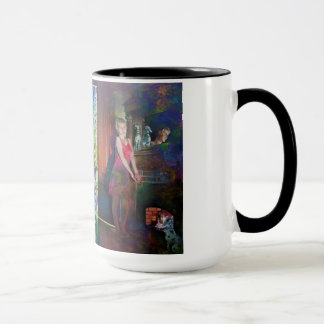 Mug vent et feu de la terre