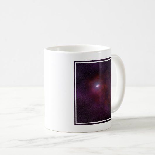 Mug Vent Pulsar D'Une Étoile Neutron. (Devant droit)