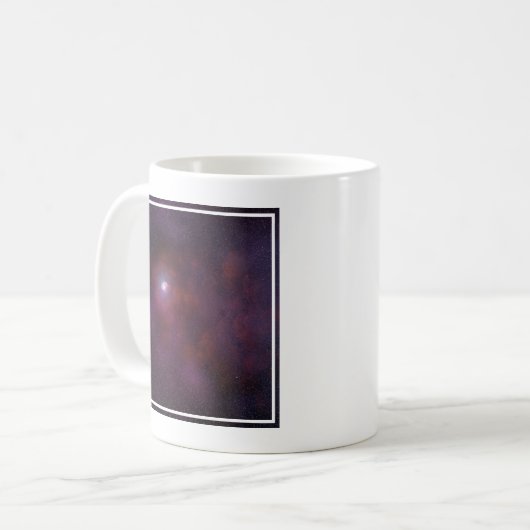 Mug Vent Pulsar D'Une Étoile Neutron. (Devant gauche)