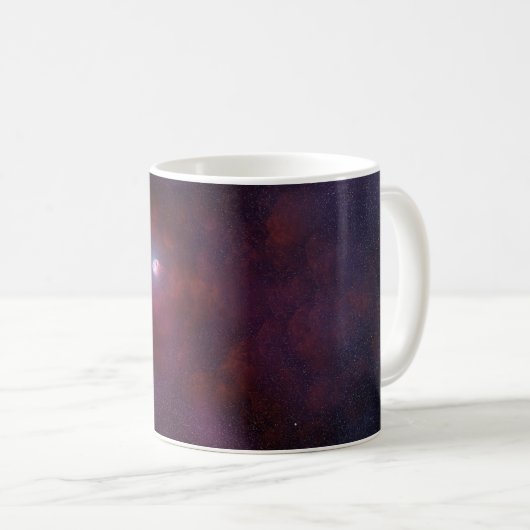 Mug Vent Pulsar D'Une Étoile Neutron. (Devant droit)