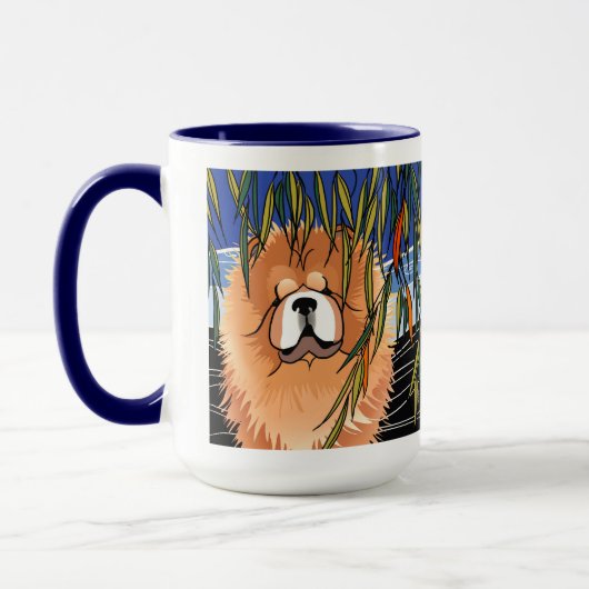Mug VENT SAUVAGE - Chow 15 oz de muscade (Gauche)