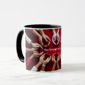 Mug Vente de boue "United We Stand" (Devant gauche)