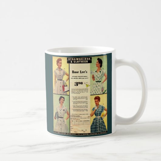 Mug Vente de vêtements Strawbridge & Clothier 1953 (Droite)