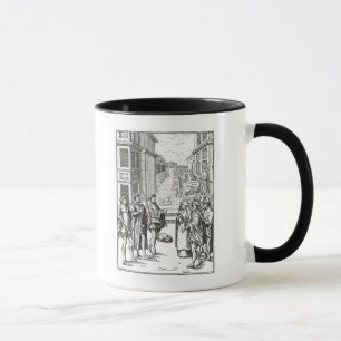 Mug Vente par le crieur public, après une gravure sur