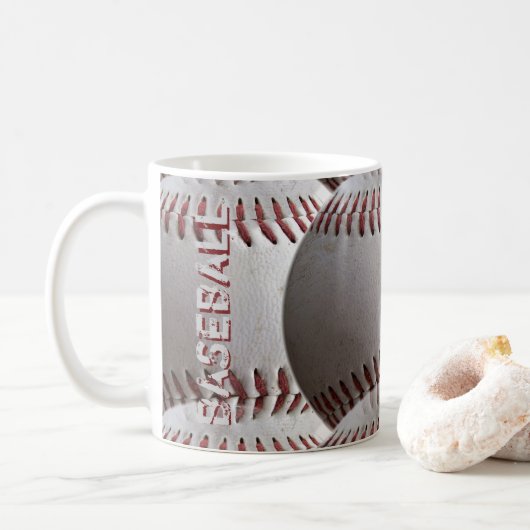 Mug Ventilateur de baseball (Avec donut)